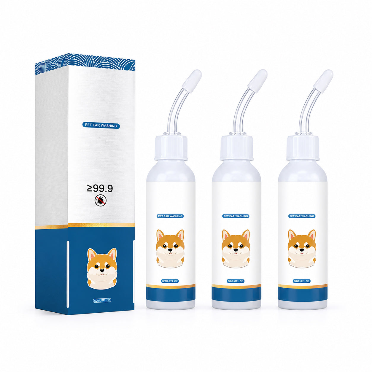 🔥 [Buy 3 Get 2 Free] Vet-Recommended Instant Relief Pet Anti-Itch Ear Cleaner 🐶🐱