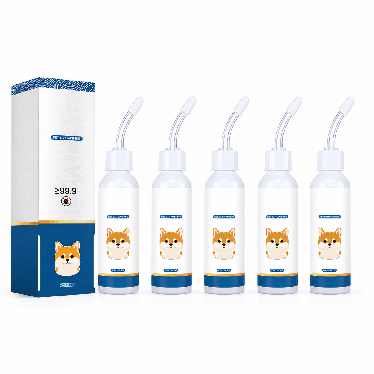 🔥 [Buy 3 Get 2 Free] Vet-Recommended Instant Relief Pet Anti-Itch Ear Cleaner 🐶🐱