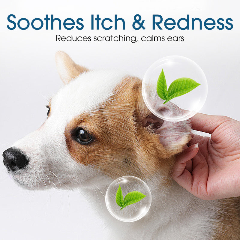 🔥 [Buy 3 Get 2 Free] Vet-Recommended Instant Relief Pet Anti-Itch Ear Cleaner 🐶🐱